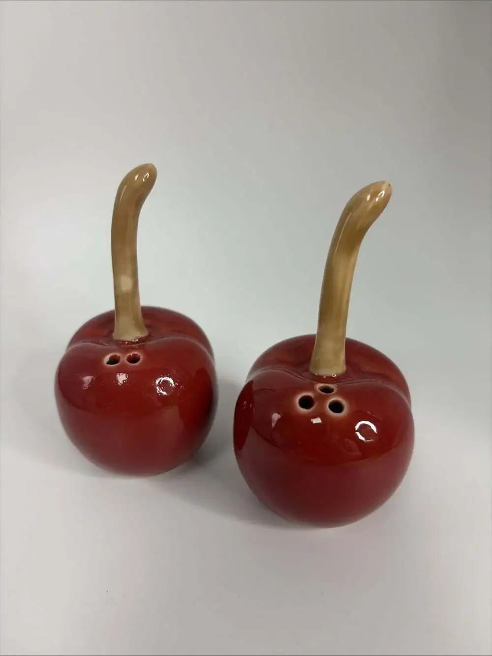 Bridge Collection Cherry Salt And Pepper Shaker 4”x2”